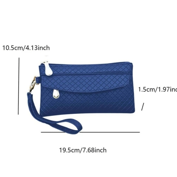 Small women clutch Royal Blue - Picture 6 of 8